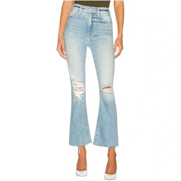 NWT Mother Hustler Ankle Fray in Rope’s End Size 28 - Picture 1 of 9